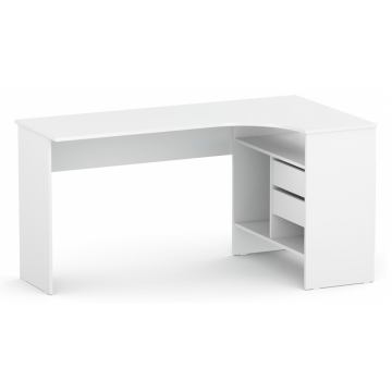 Письменный стол СПм-25 145х81х74 правый белый