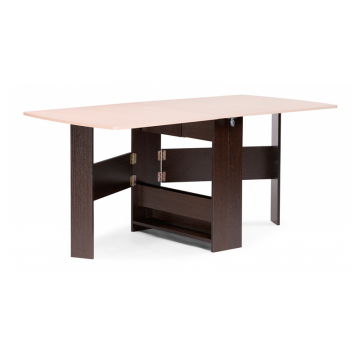 Стол-книжка Клотилд венге / дуб молочный