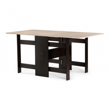 Стол-книжка Йентель 170х85х76 венге / дуб молочный