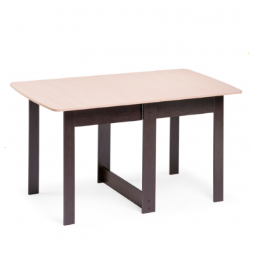 Стол-книжка СтК4 161,5х86,5х78,5 венге / дуб молочный