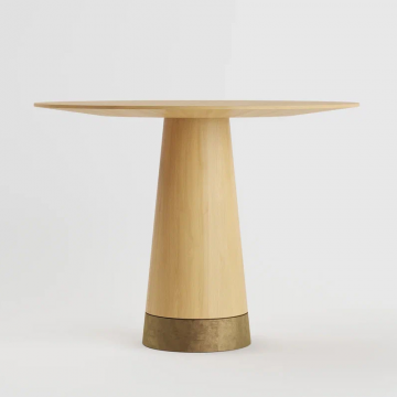 Стол обеденный Тимьян (Шпон / Металлизация - 1100 мм)