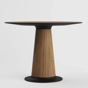 Стол обеденный Блисс (Шпон / Эмаль Ral - 1000 мм)