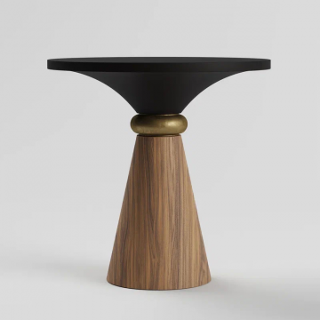 Журнальный столик Флокс (Шпон / Эмаль Ral / Металлизация)