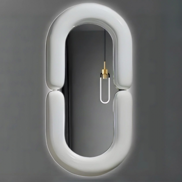 Зеркало настенное c подсветкой Илумина (Эмаль Ral)