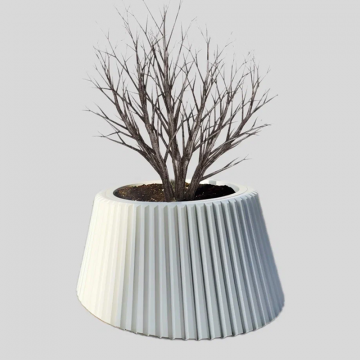 Кашпо уличное Капкейк трапеция (Эмаль Ral)