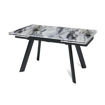 Стол раскладной Stone (140+40+40), керамика глянцевая Cold Jade