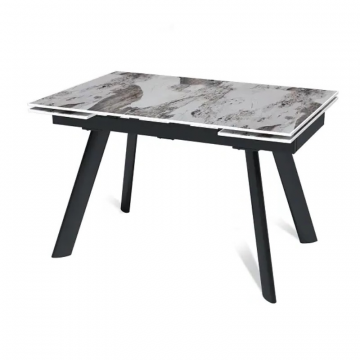 Стол раскладной Stone (120+30+30), керамика глянцевая Pandora