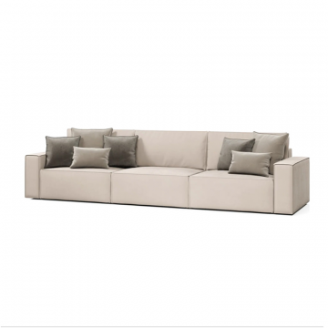 КОРСО XL Диван тканевый прямой бежевый