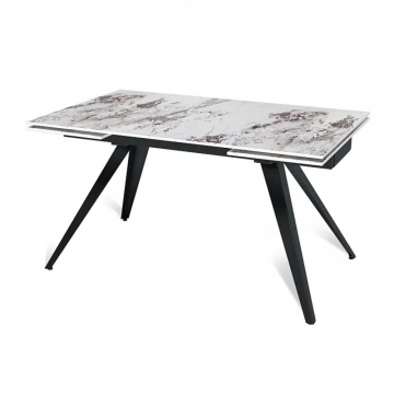 Стол раскладной Asti (140+40+40), керамика глянцевая Patagoniya