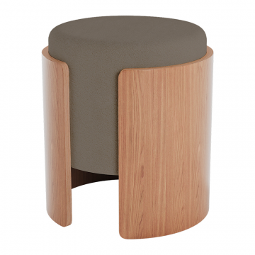 Пуф Lagom (капучино, натуральный дуб)