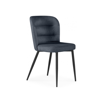 Стул на металлокаркасе Kilian dark gray / black