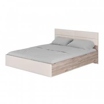 Кровать с подъёмным механизмом Урбан КР-18 160х200, Дуб смоки, Кашемир