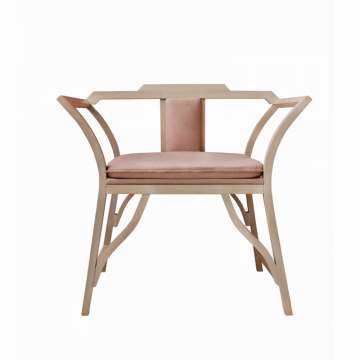 Кресло из гнутого массива дуба Paks