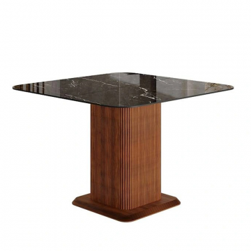 Стол Denver 110+40, квадрат раздвижной, глянец