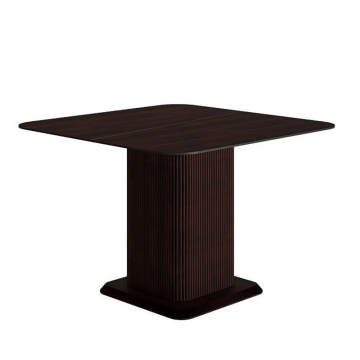 Стол Denver 110+40, квадрат раздвижной, шпон