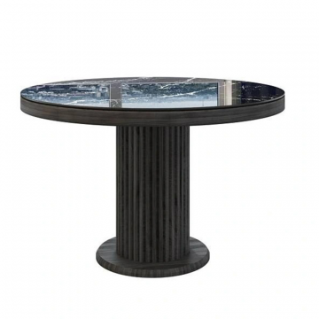 Стол Denver 110, круглый глянец