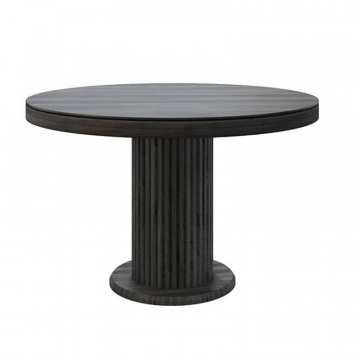 Стол Denver 110, круглый, шпон