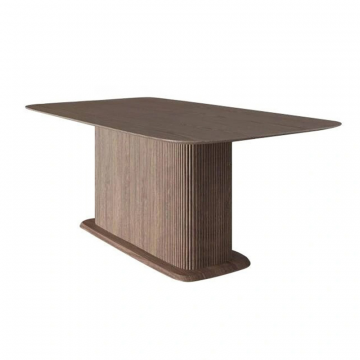 Стол прямоугольный Denver 160, шпон, опора дерево