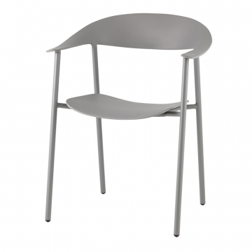 Стул Eila пластик серый