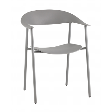 Стул Eila пластик серый