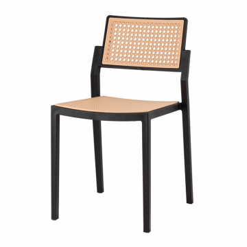 Стул пластиковый Milto черный