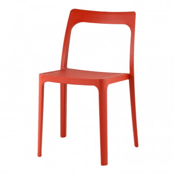 Стул обеденный Marty пластиковый красный