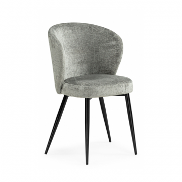 Стул на металлокаркасе Gref gray / black