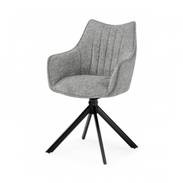 Стул на металлокаркасе Denever gray / black