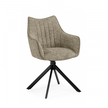 Стул на металлокаркасе Denever beige / black