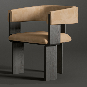Стул с подлокотником Sculpture