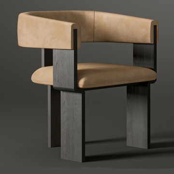 Стул с подлокотником Sculpture