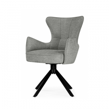 Стул на металлокаркасе Atlanta gray / black