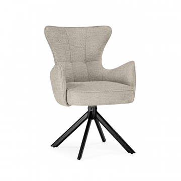 Стул на металлокаркасе Atlanta beige / black