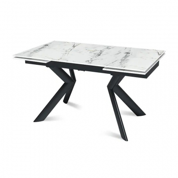 Стол раскладной Bridge (140+40+40), керамика глянцевая Ice Jade