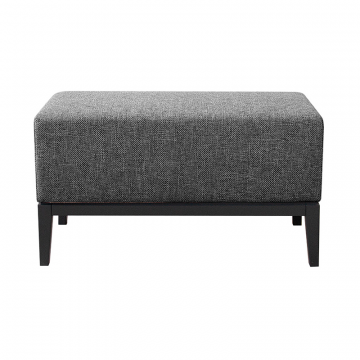 Банкетка Fjord 80 см (серый, рогожка)