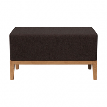 Банкетка Fjord 80 см (шоколад, твид)