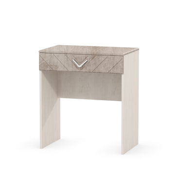 Стол туалетный Амели 12.48, Шелковый камень; Бетон Чикаго