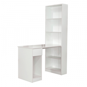 Стол комбинированный Лайт 10.01, Белая гладка