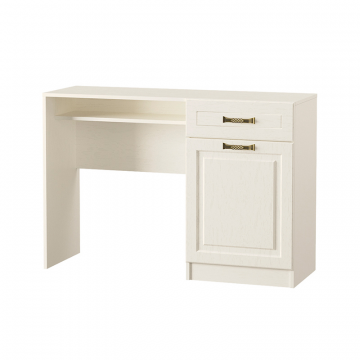 Стол туалетный Ливерпуль 12.46.01, Белый, Ясень Ваниль