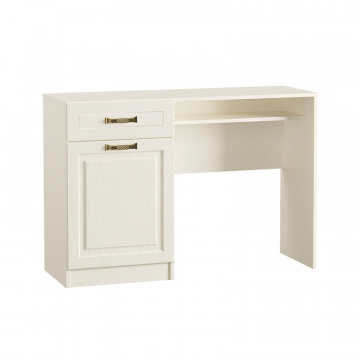 Стол туалетный Ливерпуль 12.46.01, Белый, Ясень Ваниль