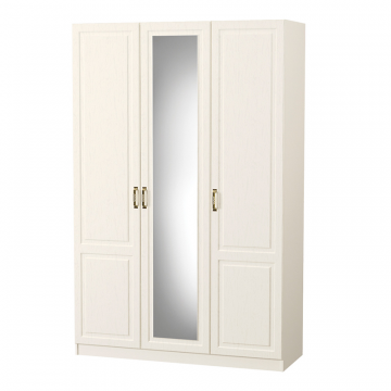 Шкаф комбинированный Ливерпуль 08.45.01, Белый, Ясень ваниль