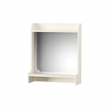 Покла с зеркалом Ливерпуль 10.118, Белый