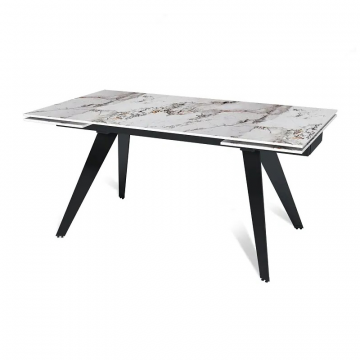 Стол раскладной Rhein (160+40+40), керамика глянцевая Top Pandora