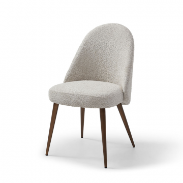 Стул Leda, белый/бронза