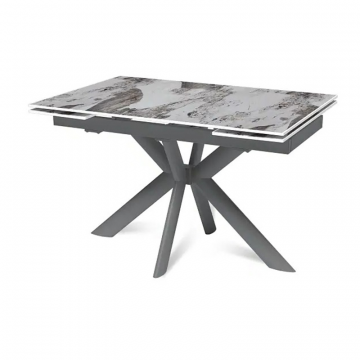 Стол раскладной Strong (120+30+30), керамика глянцевая Pandora