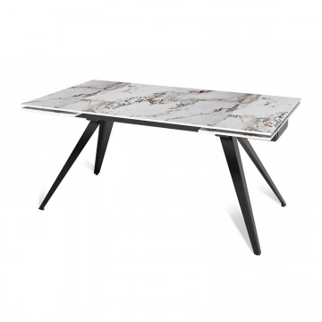 Стол раскладной Asti (160+40+40), керамика глянцевая Top Pandora