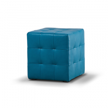 Пуф кубический с простежкой