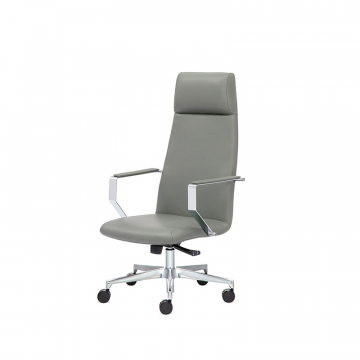 Офисное кресло Hugo с высокой спинкой на крестовине с колесами