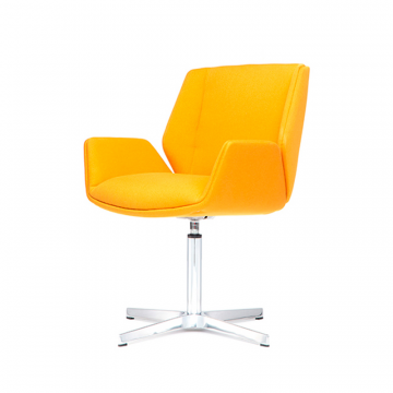 Кресло Overtime с низкой спинкой на крестовине без колес