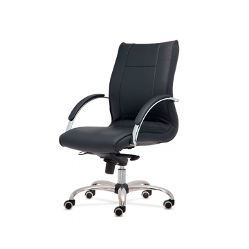 Офисное кресло Chick с низкой спинкой на крестовине с колесами